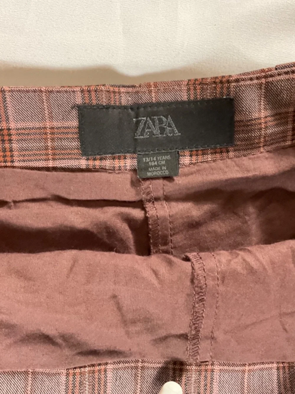 Bundle of 2 Plaid Zara Skorts Size 13-14